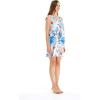 imageHawaii Hangover Womens Round Neck Shift Dress Tropical PrintsFlowering Koi Blue