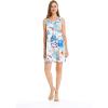 imageHawaii Hangover Womens Round Neck Shift Dress Tropical PrintsFlowering Koi Blue