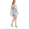 imageHawaii Hangover Womens Round Neck Shift Dress Tropical PrintsPurple Orchid