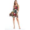 imageHawaii Hangover Womens Round Neck Shift Dress Tropical PrintsTropical Twilight