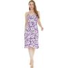 imageHawaii Hangover Womens Hawaiian Mermaid Ruffle Dress Classic HibiscusClassic Hibiscus Purple