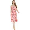 imageHawaii Hangover Womens Hawaiian Mermaid Ruffle Dress Classic HibiscusClassic Hibiscus Red