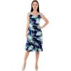 imageHawaii Hangover Womens Hawaiian Mermaid Ruffle Dress Lotus and OrchidOrchid Breeze Navy