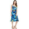 imageHawaii Hangover Womens Hawaiian Mermaid Ruffle Dress Sunset BlueSunset Blue