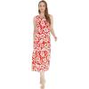 imageHawaii Hangover Womens Maxi Tank Dress in Classic Hibiscus BlueClassic Hibiscus Red