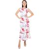imageHawaii Hangover Womens Maxi Tank Dress in WatercolorMisty Lotus White