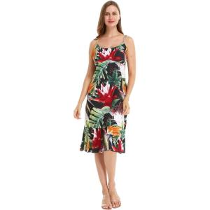 imageHawaii Hangover Womens Hawaiian Mermaid Ruffle Dress in Tropical Floral PrintsTropical Twilight