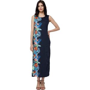 imageHawaii Hangover Womens Maxi Tank Dress in Orchid ParadiseOrchid Paradise Navy