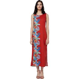 imageHawaii Hangover Womens Maxi Tank Dress in Orchid ParadiseOrchid Paradise Red