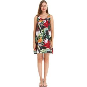 imageHawaii Hangover Womens Round Neck Shift Dress Tropical PrintsTropical Twilight