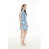 imageHawaii Hangover Womens Shirt Dress in Classic HibiscusClassic Hibiscus Blue