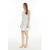 imageHawaii Hangover Womens Shirt Dress in Halloween Pineapple Skull with SunglassesTropical Toile