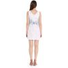 imageHawaii Hangover Womens Tank Fit Dress White with Blue Belt HibiscusWhite With Blue Belt Hibiscus