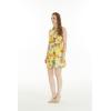 imageHawaii Hangover Womens Vintage Fit and Flare Dress in Classic Hibiscus RedShirt Dress Sunset and Dolphin Yellow