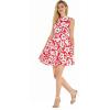 imageHawaii Hangover Womens Vintage Fit and Flare Dress in Classic Hibiscus RedVintage Classic Hibiscus  Red