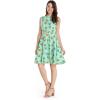 imageHawaii Hangover Womens Vintage Fit and Flare Dress in Halloween Pineapple Skull with SunglassesHalloween Pineapple Skull With Sunglasses
