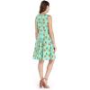 imageHawaii Hangover Womens Vintage Fit and Flare Dress in Halloween Pineapple Skull with SunglassesHalloween Pineapple Skull With Sunglasses