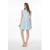 imageHawaii Hangover Womens Vintage Fit and Flare Dress in Marlin BlueMarlin Blue