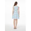 imageHawaii Hangover Womens Vintage Fit and Flare Dress in Marlin BlueMarlin Blue