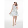 imageHawaii Hangover Womens Vintage Fit and Flare Dress in Marlin BlueMarlin Yellow