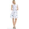 imageHawaii Hangover Womens Vintage Fit and Flare Dress in Various PatternsClassic Dress Classic White
