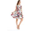 imageHawaii Hangover Womens Vintage Fit and Flare Dress in Various PatternsGarden at Dawn