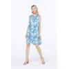 imageWomens Hawaiian Luau Tunic DressSimply Blue Leaf