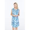 imageWomens Hawaiian Luau Tunic DressSimply Blue Leaf