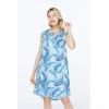 imageWomens Hawaiian Luau Tunic DressSimply Blue Leaf
