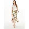 imageWomens Hawaiian Luau Wrap Ruffle Skirt in Rafelsia CreamRafelsia Cream
