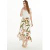 imageWomens Hawaiian Luau Wrap Ruffle Skirt in Rafelsia CreamRafelsia Cream
