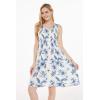 imageWomens Hawaiian Tank Elastic Luau Dress Rafelsia BorderDay Dream Bloom