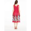 imageWomens Hawaiian Tank Elastic Luau Dress Rafelsia BorderRafelsia Border in Pink