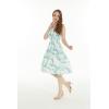 imageWomens Hawaiian Tank Elastic Luau Dress in Wispy CereusOrchid Breeze White