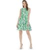 Vintage Classic Hibiscus  Green