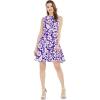 imageHawaii Hangover Womens Vintage Fit and Flare Dress in Classic Hibiscus RedVintage Classic Hibiscus  Purple