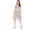 imageHawaii Hangover Womens Vintage Fit and Flare Dress in Flamingo in LoveFlamingo in Love