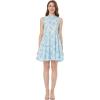 imageHawaii Hangover Womens Vintage Fit and Flare Dress in Marlin BlueMarlin Blue