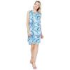 imageWomens Hawaiian Luau Tunic DressSimply Blue Leaf