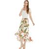 imageWomens Hawaiian Luau Wrap Ruffle Skirt in Rafelsia CreamRafelsia Cream