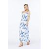 imageWomens Hawaiian Luau Floral Print Maxi Sweetheart DressDay Dream Bloom