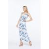 imageWomens Hawaiian Luau Floral Print Maxi Sweetheart DressDay Dream Bloom