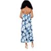 imageWomens Hawaiian Maxi Ruffle Luau Dress Pacific PalmPacific Palm Navy