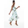 imageWomens Hawaiian Maxi Ruffle Luau Dress Wispy CereusWispy Cereus Light Blue