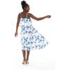 imageWomens Hawaiian Maxi Ruffle Luau Dress in BloomDay Dream Bloom