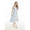 imageWomens Hawaiian Maxi Tiered Dress in Day Dream BloomDay Dream Bloom