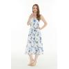 imageWomens Hawaiian Maxi Tiered Dress in Day Dream BloomDay Dream Bloom