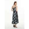 imageWomens Hawaiian Maxi Tiered Dress in Day Dream BloomMidnight Bloom