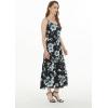 imageWomens Hawaiian Maxi Tiered Dress in Day Dream BloomMidnight Bloom