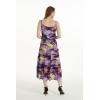 imageWomens Hawaiian Maxi Tiered Dress in Sunset BlueSunset Purple